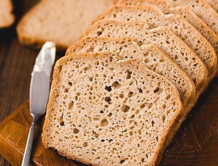 Pan de masa madre sin gluten